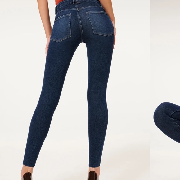 Good American Good Legs Skinny Jeans size 27 - Picture 7 of 9